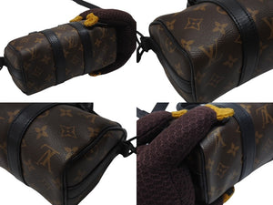 LOUIS VUITTON ルイヴィトン モノグラム LVフレンド キーポル XS モンキー 2WAY ブラウン M80118 中古 4b005675