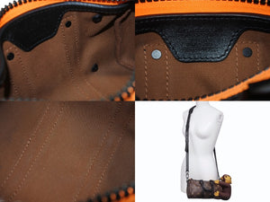 LOUIS VUITTON ルイヴィトン モノグラム LVフレンド キーポル XS モンキー 2WAY ブラウン M80118 中古 4b005675