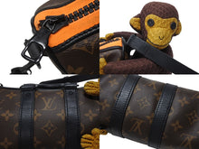Load image into Gallery viewer, LOUIS VUITTON ルイヴィトン モノグラム LVフレンド キーポル XS モンキー 2WAY ブラウン M80118 中古 4b005675