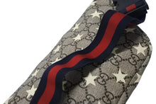 Load image into Gallery viewer, 極美品 GUCCI グッチ チルドレンズ キッズライン GGスプリーム ウエストポーチ ヒップバッグ ベルトバッグ スター ベージュ 中古 4b005696