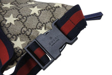 Load image into Gallery viewer, 極美品 GUCCI グッチ チルドレンズ キッズライン GGスプリーム ウエストポーチ ヒップバッグ ベルトバッグ スター ベージュ 中古 4b005696