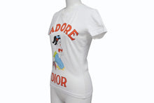 Load image into Gallery viewer, 極美品 Christian Dior クリスチャンディオール J&#39;ADORE DIOR ジャドール 半袖Tシャツ 2A12155028 サイズ38 ガリアーノ期 中古 4b005703
