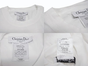極美品 Christian Dior クリスチャンディオール J'ADORE DIOR ジャドール 半袖Tシャツ 2A12155028 サイズ38 ガリアーノ期 中古 4b005703
