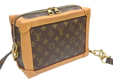 Load image into Gallery viewer, 極美品 LOUIS VUITTON ルイヴィトン ソフトトランク ショルダーバッグ M44660 モノグラムキャンバス レザー ブラウン 中古 4b005712