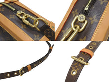 Load image into Gallery viewer, 極美品 LOUIS VUITTON ルイヴィトン ソフトトランク ショルダーバッグ M44660 モノグラムキャンバス レザー ブラウン 中古 4b005712