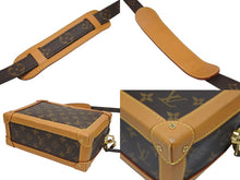 Load image into Gallery viewer, 極美品 LOUIS VUITTON ルイヴィトン ソフトトランク ショルダーバッグ M44660 モノグラムキャンバス レザー ブラウン 中古 4b005712
