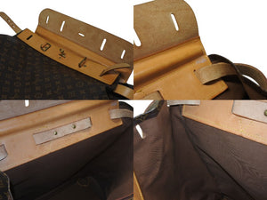 LOUIS VUITTON ルイヴィトン スティーマー バッグ45 ハンドバッグ トラベルバッグ M41126 モノグラム ゴールド金具 良品 中古 4b005713