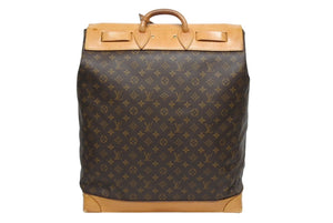 LOUIS VUITTON ルイヴィトン スティーマー バッグ45 ハンドバッグ トラベルバッグ M41126 モノグラム ゴールド金具 良品 中古 4b005713