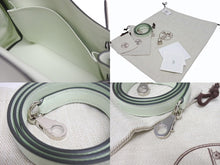 Load image into Gallery viewer, 新品同様 HERMES エルメス ケリー25 2WAY ショルダーバッグ U刻印 ヴォースイフト ヴェールフィズ シルバー金具 中古 4b005715