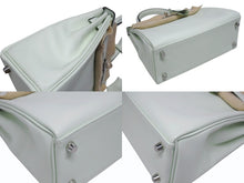 Load image into Gallery viewer, 新品同様 HERMES エルメス ケリー25 2WAY ショルダーバッグ U刻印 ヴォースイフト ヴェールフィズ シルバー金具 中古 4b005715