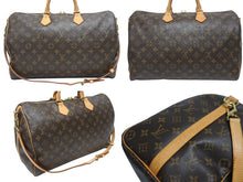 Load image into Gallery viewer, 極美品 LOUI SVUITTON ルイヴィトン スピーディバンドリエール40 ハンドバッグ 2WAY M41110 モノグラム 中古 4b005716