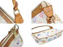 Load image into Gallery viewer, LOUIS VUITTON ルイヴィトン ポシェット アクセソワール アクセサリーポーチ M92649 モノグラム マルチカラー 村上隆 美品 中古 4b005717