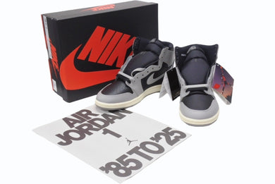 新品未使用 NIKE ナイキ Jordan 1 Retro High '85 OG ジョーダン スニーカー グレー ブラック サイズ27.5cm 中古 4b005727