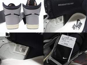 新品未使用 NIKE ナイキ Jordan 1 Retro High '85 OG ジョーダン スニーカー グレー ブラック サイズ27.5cm 中古 4b005727