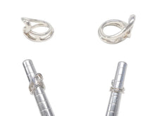 Load image into Gallery viewer, 極美品 HERMES エルメス シェーヌダンクルパンクリング 指輪 H121644B シルバー925 重量約11.3g シルバー 中古 4b005731