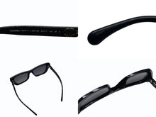 Load image into Gallery viewer, 新品未使用 CHANEL シャネル バタフライ シェイプ サングラス 5540-A アセテート メタル ブラック ゴールド金具 サイズ54□17 中古