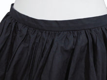 画像をギャラリービューアに読み込む, 極美品 JIL SANDER ジルサンダー ミニスカートボトム J01MA0114 J45002 コットンブラック サイズ32 中古 4b005745 