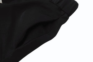 極美品 JIL SANDER ジルサンダー パンツ ジップフライ ショーツ J52KA0009 JTN319 ウール ブラック サイズ32 中古 4b005749