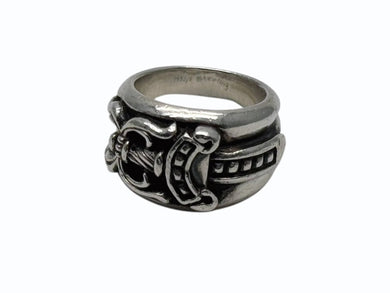 CHROME HEARTS クロムハーツ DAGGER RING ダガーリング 指輪 重量約15.2g サイズ約8号 スターリングシルバー 美品 中古 4b005753