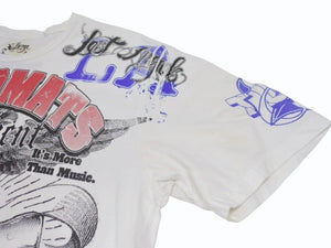 DIPLOMATS DIPSET ディプロマッツ ディプセット プリント 半袖Ｔシャツ コットン ホワイト サイズXL 美品 中古 4b005757