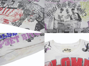 DIPLOMATS DIPSET ディプロマッツ ディプセット プリント 半袖Ｔシャツ コットン ホワイト サイズXL 美品 中古 4b005757