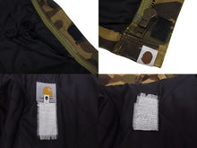 Load image into Gallery viewer, A BATHING APE アベイシングエイプ × CARHARTT カーハート アクティブジャケット ACE-04701 サイズS 06AW カモフラ柄 美品 中古 4b005758