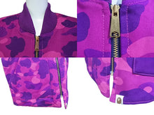 Load image into Gallery viewer, 新品未使用 A BATHING APE アベイシングエイプ カーハート 初期 ベスト コットン ポリエステル パープル 中古 サイズL 4b005759