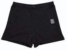 Load image into Gallery viewer, 極美品 CHROME HEARTS クロムハーツ ショーツ ショートパンツ サイズS ブラック ホワイト CHクロス ロゴ刺繍 中古 4b005763