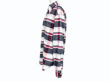 Load image into Gallery viewer, 極美品 THOM BROWNE トムブラウン 長袖シャツ チェック柄 714392 USA製 コットン レッド サイズ3 中古 4b005775