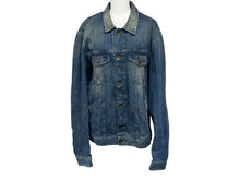 Load image into Gallery viewer, ARMANI JEANS アルマーニ ジーンズ デニムジャケット UJPN 2131 02342 コットン エラスタン ブルー サイズ50 美品 中古 4b005777
