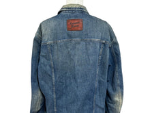 Load image into Gallery viewer, ARMANI JEANS アルマーニ ジーンズ デニムジャケット UJPN 2131 02342 コットン エラスタン ブルー サイズ50 美品 中古 4b005777
