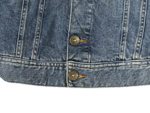 Load image into Gallery viewer, ARMANI JEANS アルマーニ ジーンズ デニムジャケット UJPN 2131 02342 コットン エラスタン ブルー サイズ50 美品 中古 4b005777