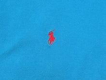 Load image into Gallery viewer, Polo Ralph Lauren ポロラルフローレン VINTAGE ヴィンテージ 90&#39;s 半袖ポロシャツ サイズXL ブルー フィリピン製 美品 中古 4b005788