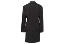 Load image into Gallery viewer, 極美品 CHRISTIAN DIOR クリスチャンディオール セットアップ テーラードジャケット スカート ブラウン サイズ40 中古 4b005796