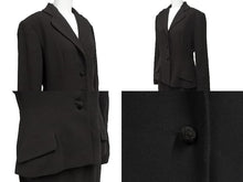 Load image into Gallery viewer, 極美品 CHRISTIAN DIOR クリスチャンディオール セットアップ テーラードジャケット スカート ブラウン サイズ40 中古 4b005796