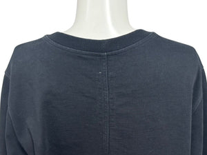 RICK OWENS リックオウエンス 22SS Crewneck Long-Sleeve Tee ロンT RU01B1277-BA ブラック サイズS 美品 中古 4b005810