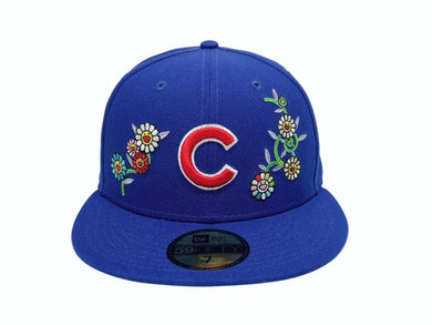 新品未使用 NEW ERA × MLBワールドツアー × 村上隆 ニューエラ 59fifty 東京シリーズ シカゴカブス ブルー サイズ7 中古 4b005813