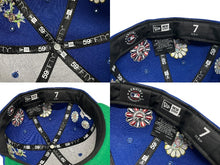Load image into Gallery viewer, 新品未使用 NEW ERA × MLBワールドツアー × 村上隆 ニューエラ 59fifty 東京シリーズ シカゴカブス ブルー サイズ7 中古 4b005813