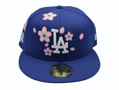 新品未使用 NEW ERA × MLBワールドツアー × 村上隆 ニューエラ 59fifty 東京シリーズ LA ドジャース ブルー サイズ7 中古 4b005814