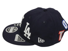 画像をギャラリービューアに読み込む, 未使用 SAINT MICHAEL × NEW ERA × MLB セントマイケル ニューエラ 59fifty スナップバック 東京シリーズ限定キャップ カブス ドジャース ネイビー 中古 4b005815 