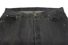Load image into Gallery viewer, 新品未使用 CHROME HEARTS クロムハーツ セメタリー クロスパッチ デニム パンツ リーバイス LEVI`S 501 オーダー サイズ36 ブラック 中古 4b005822