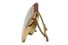 Load image into Gallery viewer, 極美品 CARTIER カルティエ Tortue トーチュ 置時計 重量約336.0g 白文字盤 クォーツ ゴールド ボルドー スイス製 中古 4b005829
