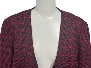 極美品 Christian Dior クリスチャンディオール PRET-A-PORTER プレタポルテ ノーカラー テーラードジャケット 3090KB94 サイズS 中古 4b005832
