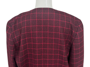 極美品 Christian Dior クリスチャンディオール PRET-A-PORTER プレタポルテ ノーカラー テーラードジャケット 3090KB94 サイズS 中古 4b005832