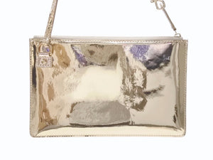 極美品 LOUIS VUITTON ルイヴィトン ポシェット プラット ハンドバッグ M95278 モノグラム ミロワール ゴールド金具 中古 4b005836