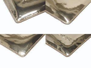 極美品 LOUIS VUITTON ルイヴィトン ポシェット プラット ハンドバッグ M95278 モノグラム ミロワール ゴールド金具 中古 4b005836