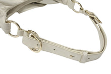 Load image into Gallery viewer, YVES SAINT LAURENT イヴサンローラン リヴ ゴーシュ レザー ワンショルダーバッグ アイボリー 112937 ゴールド金具 良品 中古 4b005838