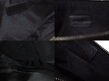 Load image into Gallery viewer, 極美品 ChristianDior クリスチャンディオール サドルポーチ ワンショルダーバッグ SLO44012 トロッター ブラック ガリアーノ期 中古 4b005841