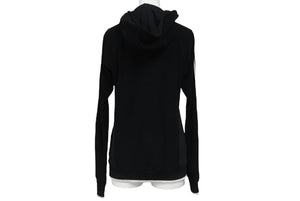 CHANEL シャネル スポーツライン ジップアップフーディー パーカー P32616W04100 サイズ36 ココマーク パイル メッシュ 美品 中古 4b005863