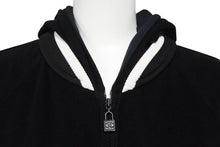 Load image into Gallery viewer, CHANEL シャネル スポーツライン ジップアップフーディー パーカー P32616W04100 サイズ36 ココマーク パイル メッシュ 美品 中古 4b005863